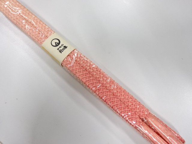 未使用品　正絹　手組帯締め